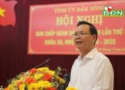 Bế mạc Hội nghị Ban Chấp hành Đảng bộ tỉnh Đắk Nông lần thứ 8, khóa XII