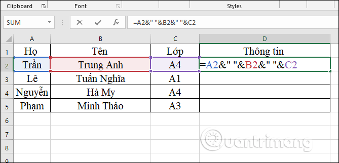 Nhập công thức toán tử