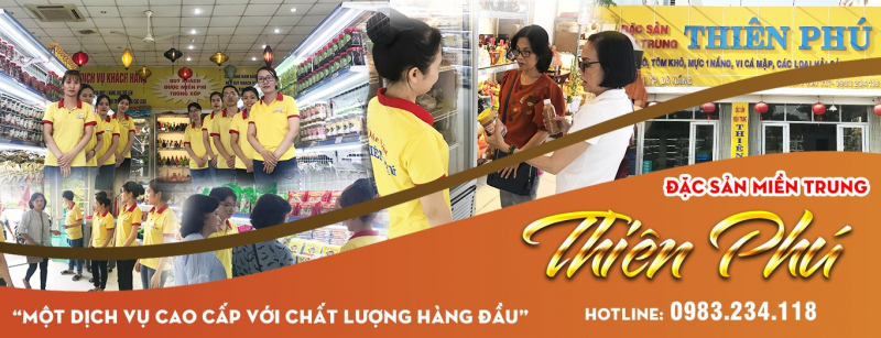 Chuỗi siêu thị đặc sản Thiên Phú