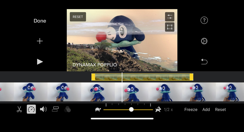 ứng dụng ghép nhạc vào video iMovie