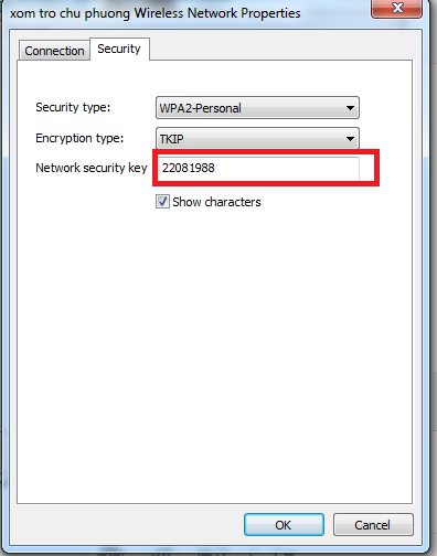 Cách xem mât khẩu của mạng wifi đang dùng