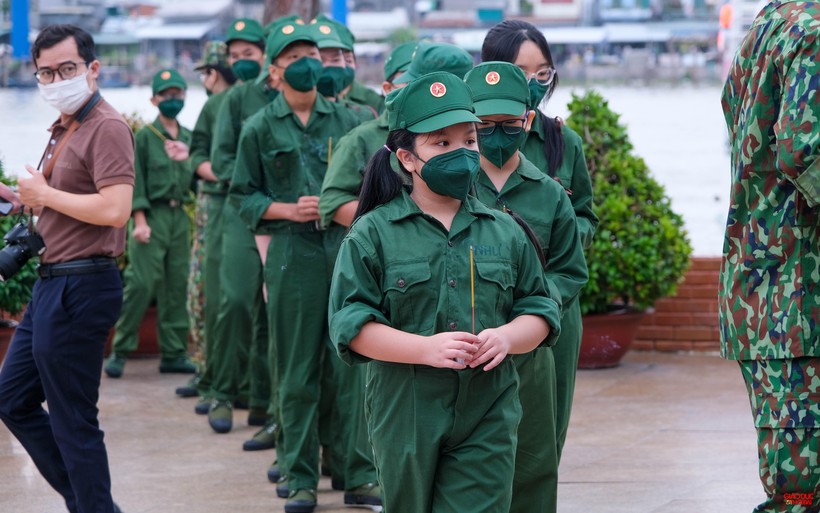 Cần Thơ: Gần 140 chiến sĩ nhí tham gia "Học kỳ trong quân đội" lần thứ XII ảnh 6