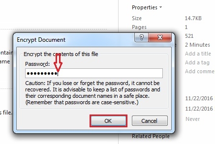 Hướng dẫn cách đặt mật khẩu cho tất cả các File văn bản trong Word