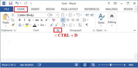 Hướng dẫn cài đặt font chữ mặc định trong Microsoft Word