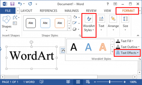 Hướng dẫn tạo chữ nghệ thuật bằng WordArt