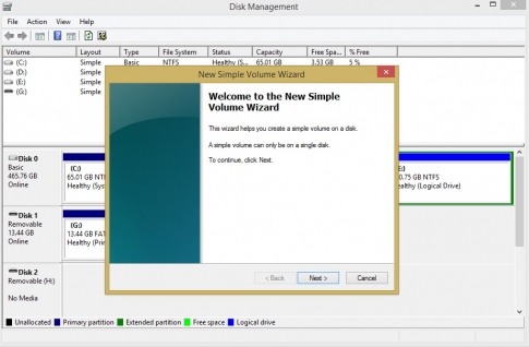 Chia gộp ổ cứng bằng Disk Management sẵn có trên Windows